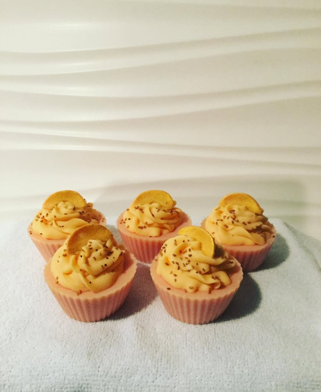 Peach Mango Cupcake Soap