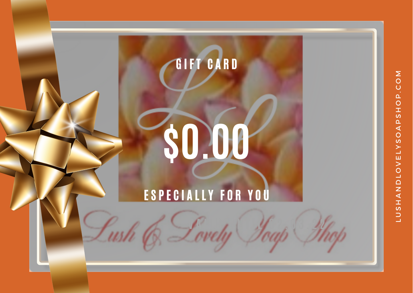 Lush & Lovely Gift Card